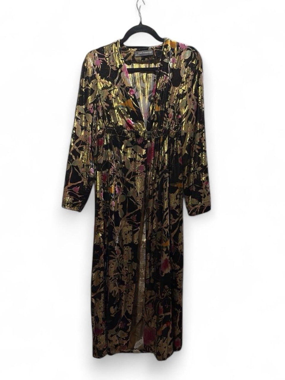 Zara Floral Long Sleeve Kimono